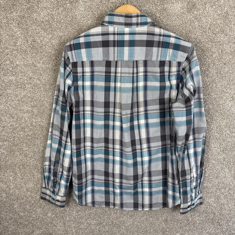 The North Face Shirt Size Plaid‎ Outdoor Hiking Long Sleeve Men's Medium